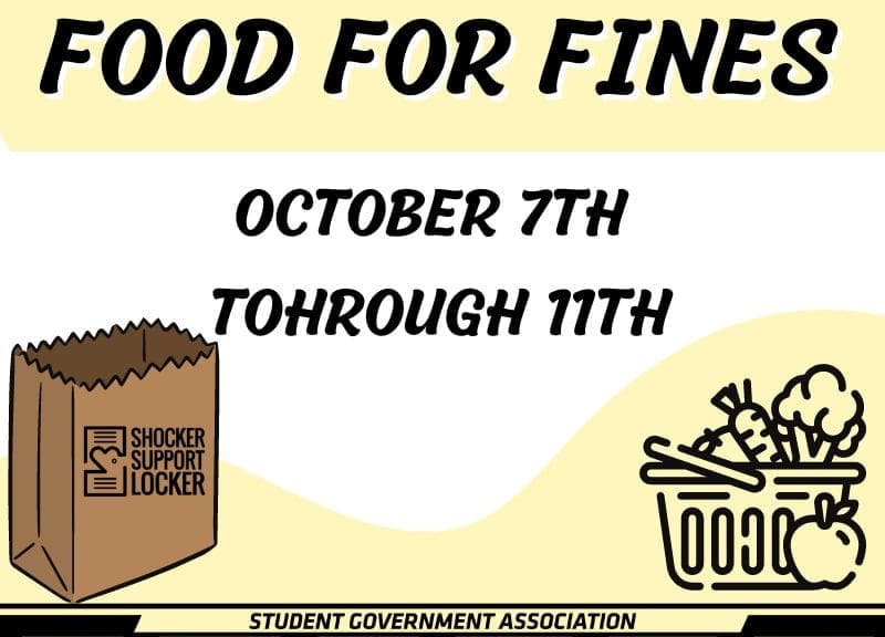 Food for Fines October 7 to 11