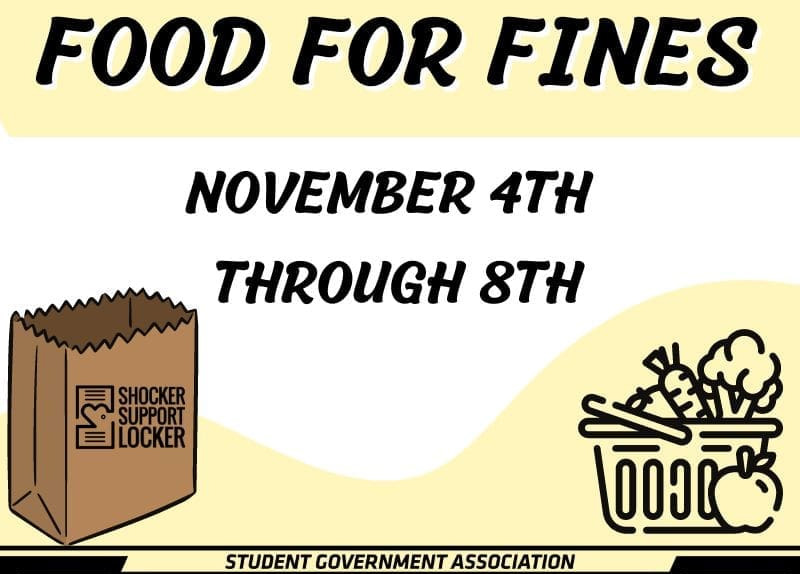 Food for Fines November 4 to 8