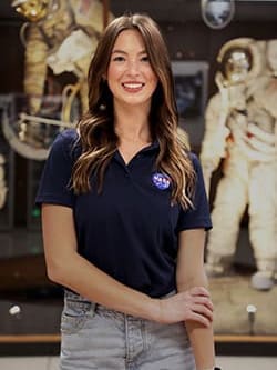 Lauren Coffman at NASA