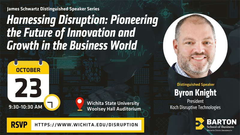 Byron Knight keynote on October 23.