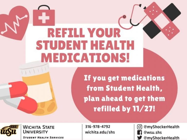 Refill your Student Health medications before Thanksgiving break WSU News