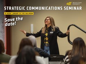 Staff presenting at the annual Strategic Communications Seminar