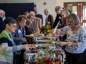 Retired faculty and staff gather for annual breakfast, hosted by the WSU Foundation and Alumni Engagement