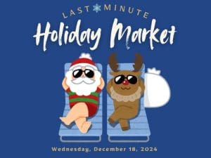 Last-Minute Holiday Market on Wednesday, December 18, hosted by the Kansas SBDC at WSU