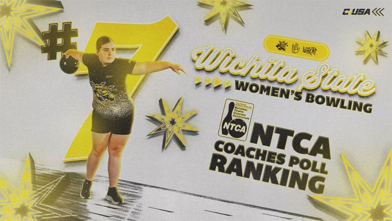 Wichita State women's bowling ranked seven in NTCA coaches poll ranking