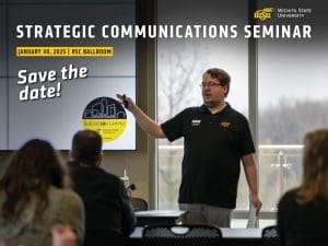 Staff presenting at the annual Strategic Communications Seminar
