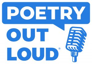 the text: "Poetry Out Loud"