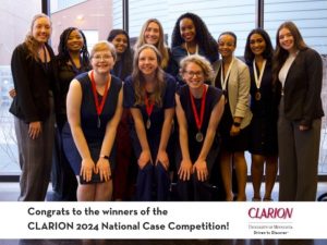 Congrats to the winners of the CLARION 2024 National Case Competition!