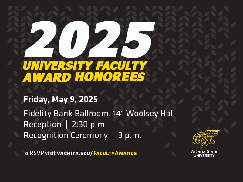time, date and place for the 2025 University Faculty Awards