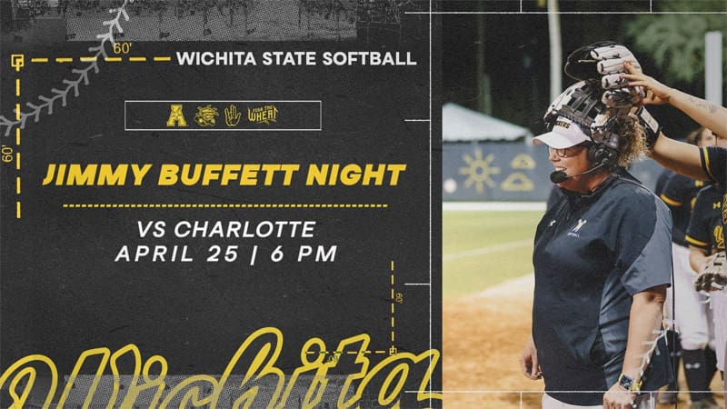 Jimmy Buffett Night at Shocker softball against Charlotte.