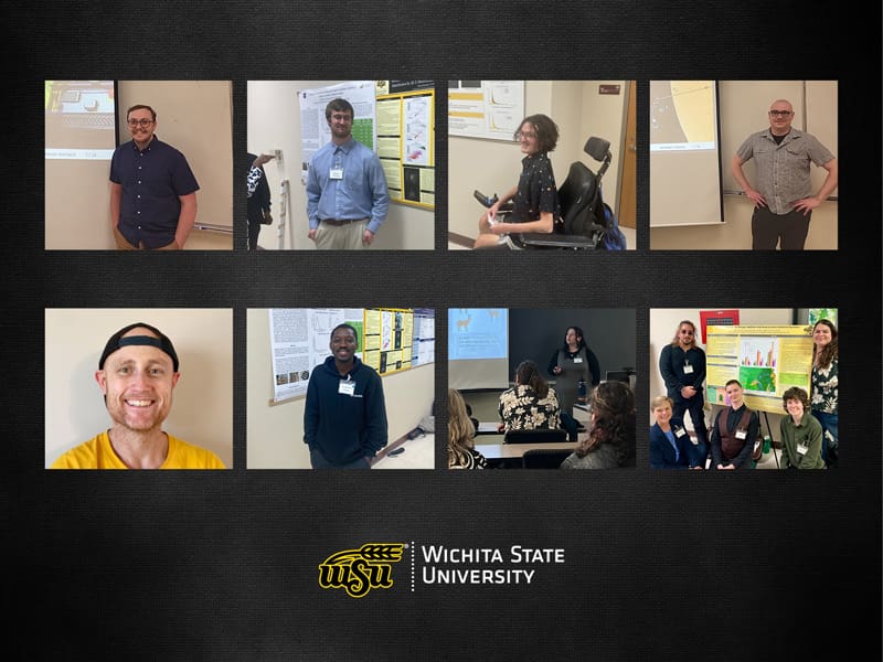 Collage of the students who presented at the annual Kansas Academy of Science (KAS) and Central States Entomological Society (CSES) meetings