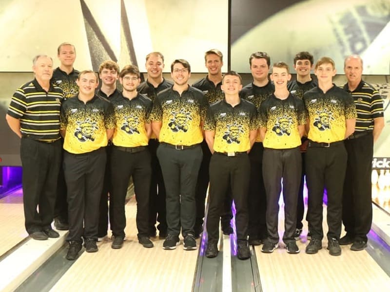 WSU men's bowling team