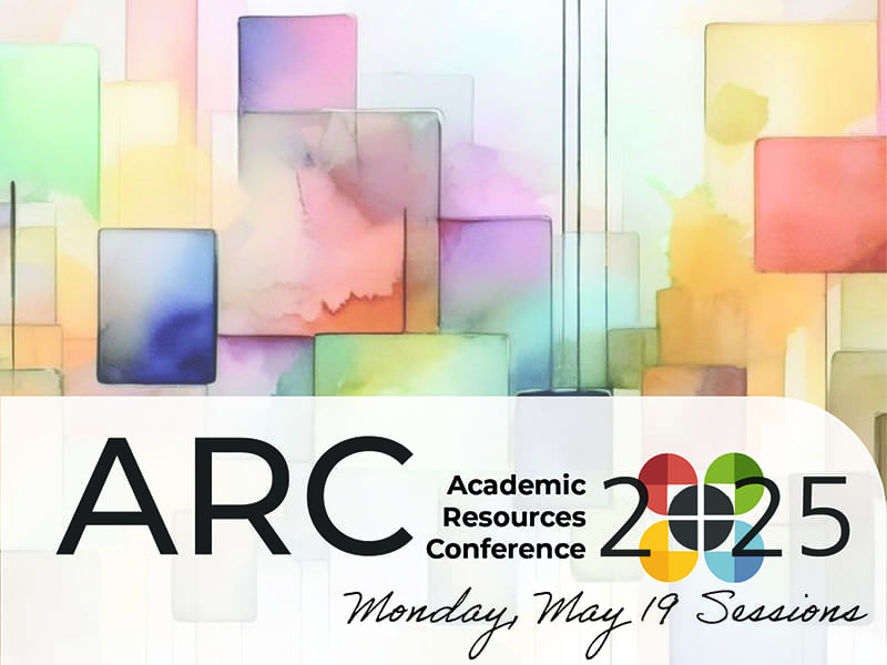 ARC 2025 Logo, Monday May 19 Sessions