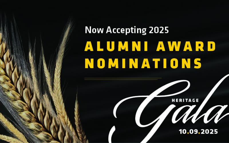 Now accepting 2025 Alumni Award Nominations | Heritage Gala 10.09.2025