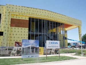 Construction progress of the Hub for Advanced Manufacturing and Research