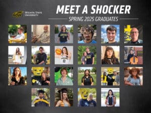 Collage of photos from each of the featured graduates from the spring 2025 semester