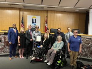 Picture of Access Advisory Board and City Council Members