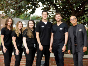Graduates of the Advanced Education in General Dentistry program with Program Director, Dr. Dean Elledge
