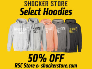 Shocker Store. Select Hoodies 50% Off. RSC store & shockerstore.com