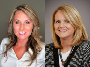 Carly Havner and Lisa Belt