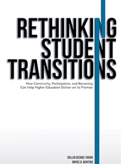 The cover to Rethinking Student Transitions