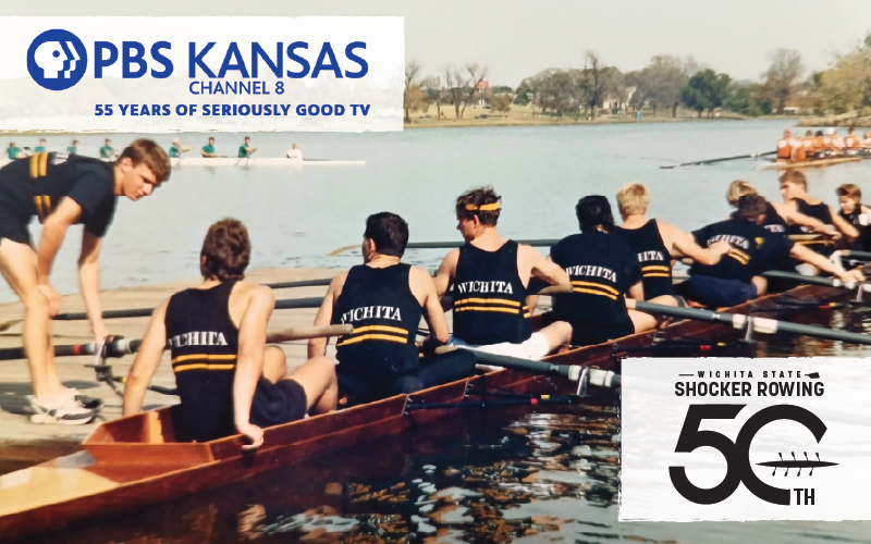 PBS Kansas channel 8 Shocker Rowing 50th