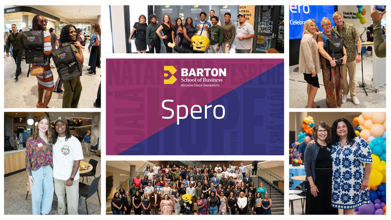 Students enjoy the celebration for the second Spero Cohort announcement