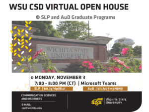 WSU CSD virtual open house Monday, November 3