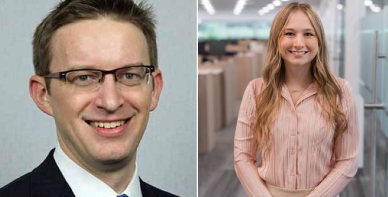 Dr. Kirby and Alaina Cunningham