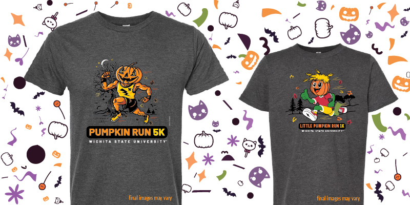 pumpkin run 5k Wichita State University final images may vary pumpkin run 1k Wichita State University final images may vary