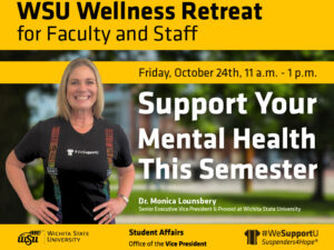 Invitation to 2025 wellness retreat for WSU faculty and staff