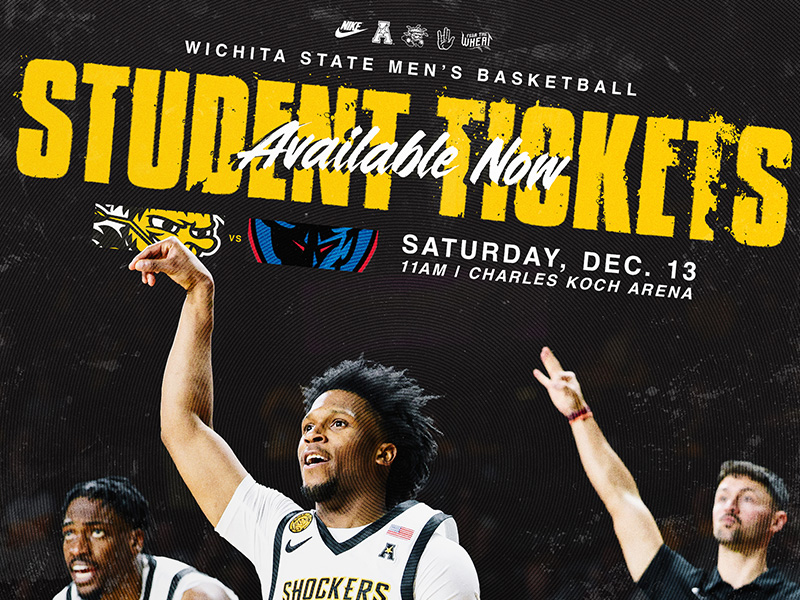 Student Tickets Available Now for Dec. 13 Men's Basketball game vs DePaul