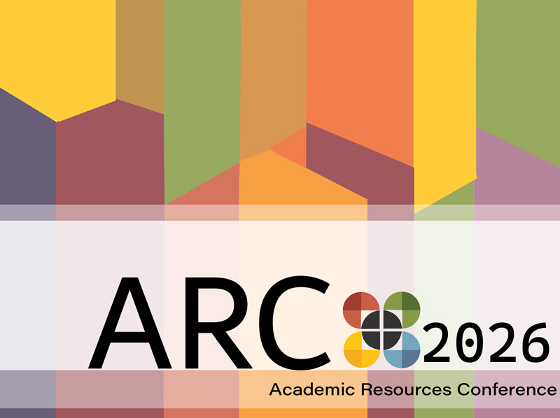 Logo for the Academic Resources Conference (ARC) for 2026