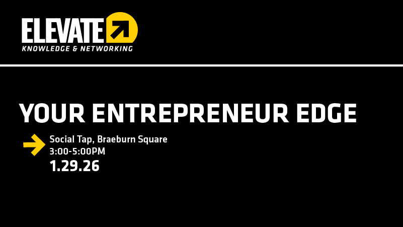 Elevate: Your Entrepreneur Edge, January 29th, 2026 from 3:00-5:00PM at Social Tap