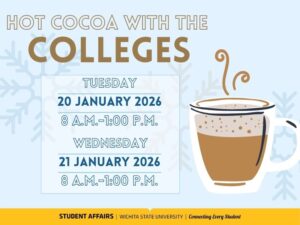 Hot Cocoa with the Colleges, Jan. 20 and Jan. 21, 2025, 8 am- 1pm