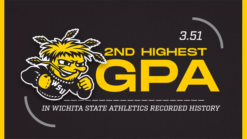 3.51 second highest GPA in Wichita State Athletics recorded history