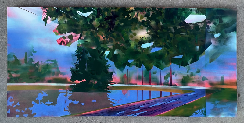 Abstrast landscape by Tim Stone