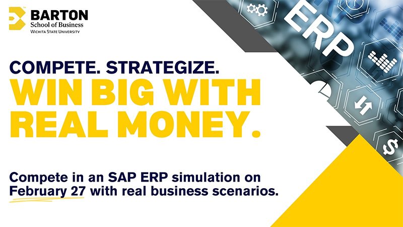 Win real money at the ERPSim Competition February 27. Learn more and sign up today!