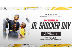 SCHEELS Junior Shocker Day at Wichita State Softball vs Tulsa April 4th at 12PM