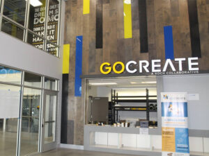 The front facade of GoCreate, a Koch Collaborative