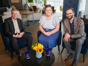 President Rick Muma sits down with Gust Applequist and Sydney Collins