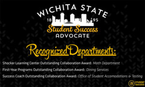 The Office of Student Success is proud to recognize our 2025–2026 Outstanding Collaboration Partners Math Department  Campus Dining  Office of Student Accommodations & Testing 