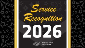 Service Recognition 2026 with Wichita State University logo