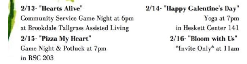 Kappa Delta Chi Sorority events