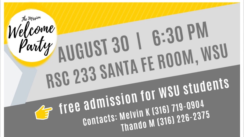THe Mission welcome party Aug. 30, 2019