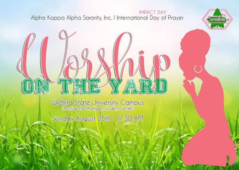 Worship in the Yard Aug. 2019