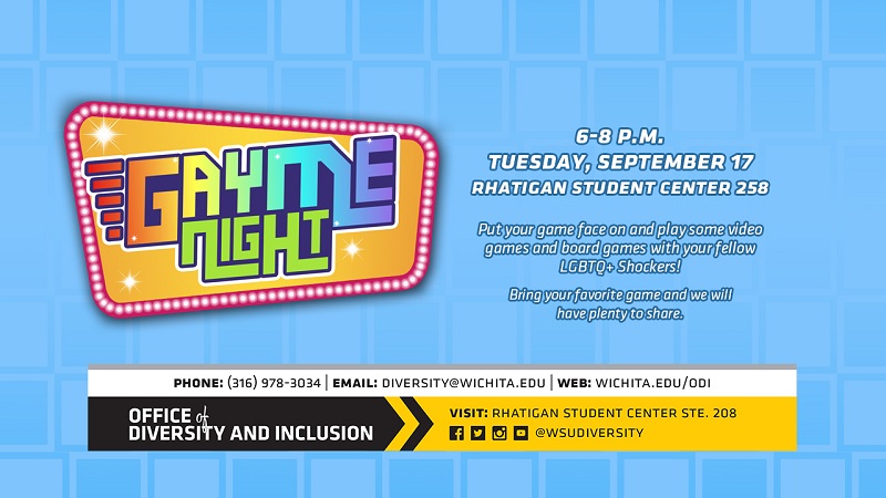 GAYme Night Sept. 17, 2019