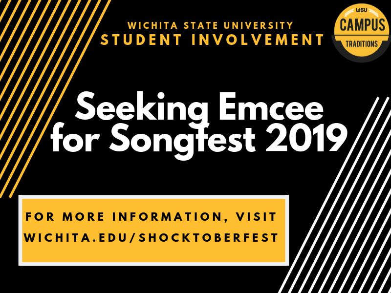 Songfest emcee Oct. 2019