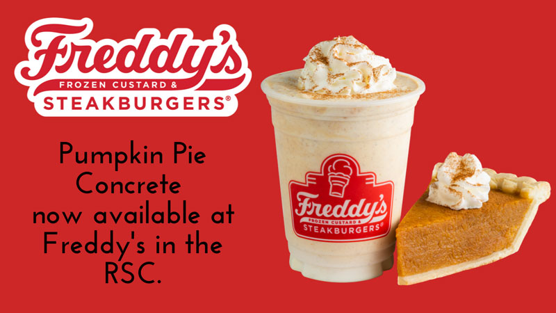 Freddy's pumpkin pie