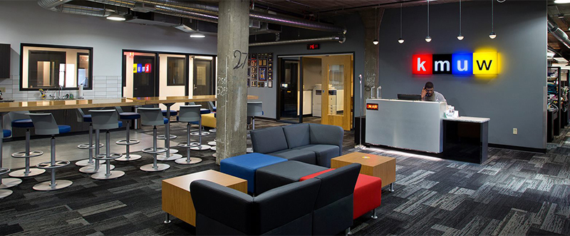 KMUW lobby